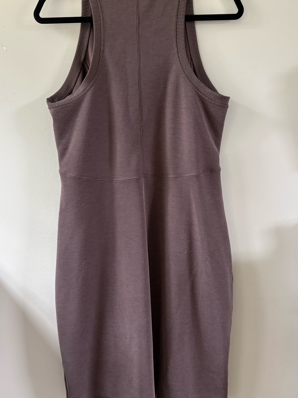 FLX Sleeveless Ribbed Racerback Dress in Brown - Picture 2 of 5